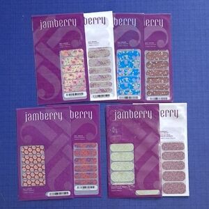 Jamberry Nail Wraps Set- Fancy Florals